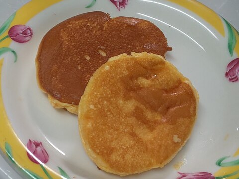 卵１個☆オールパンでスフレパンケーキ☆